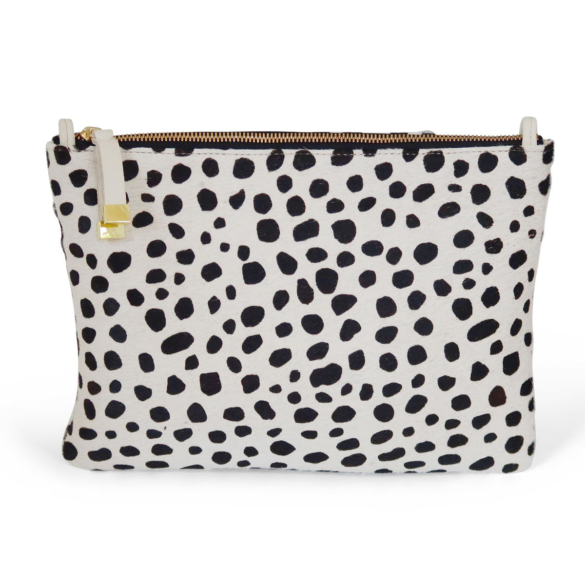 Vale Pouch Loops White and Black Spots