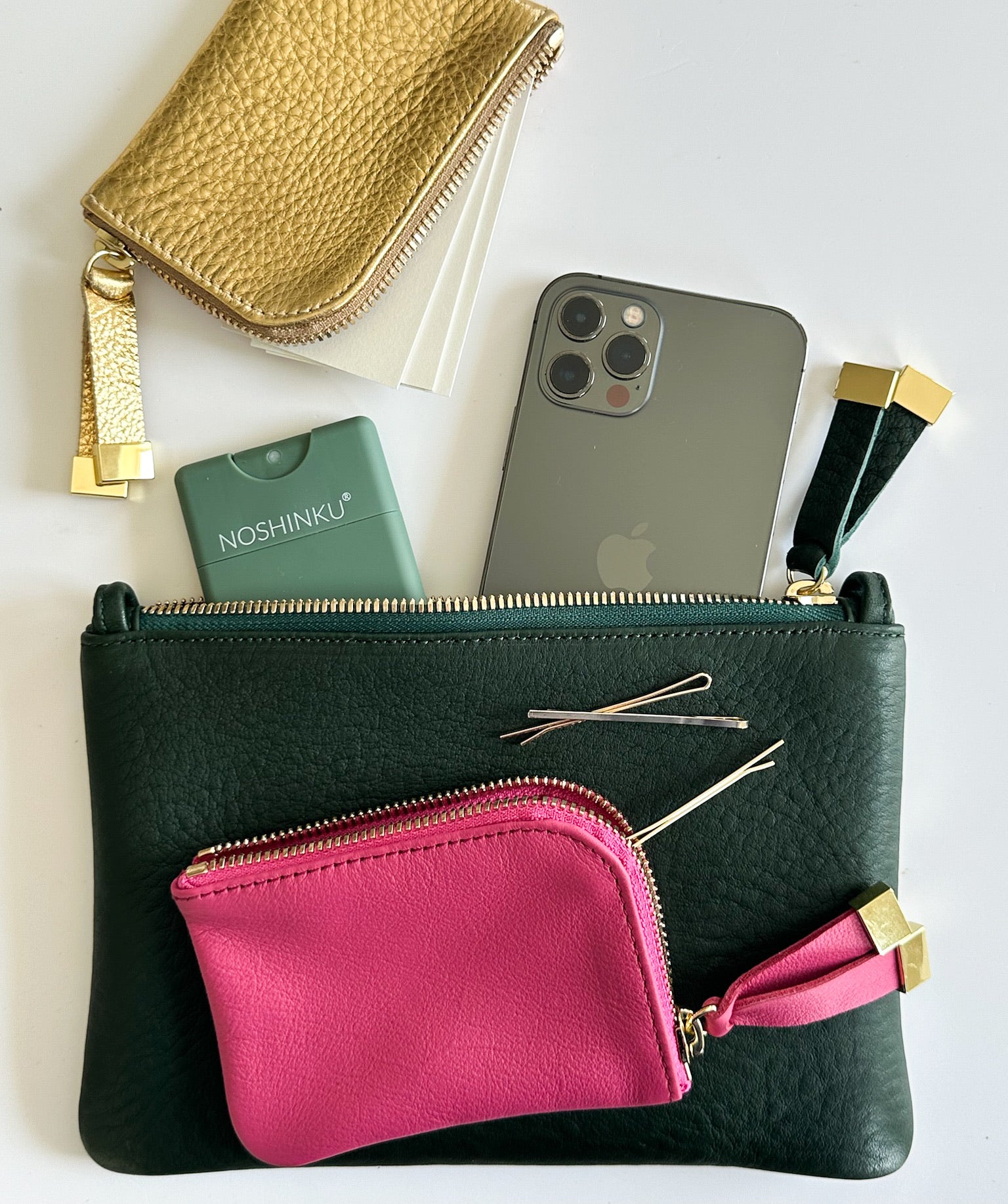 Zip Wallet | Hunter Green