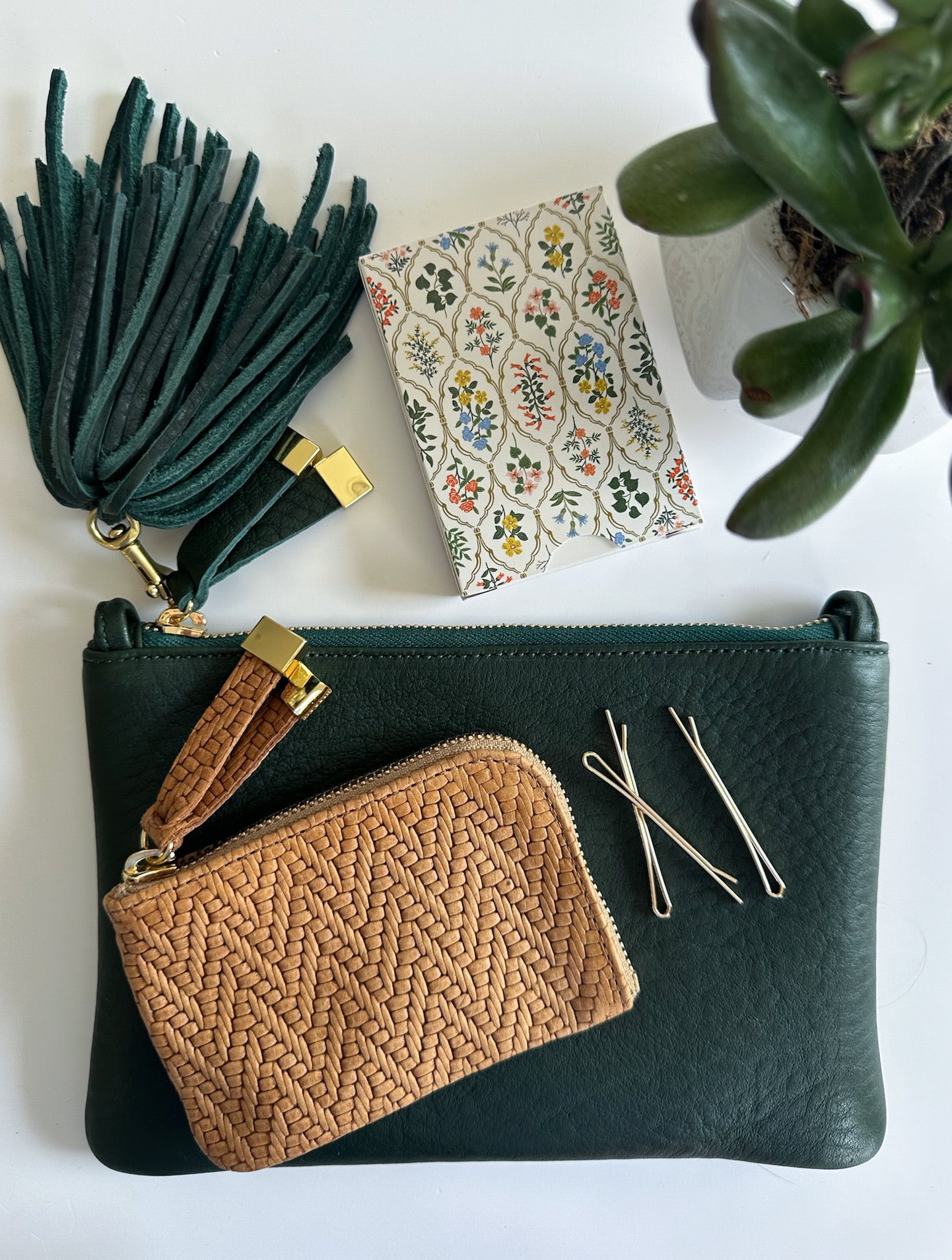 Zip Wallet | Hunter Green