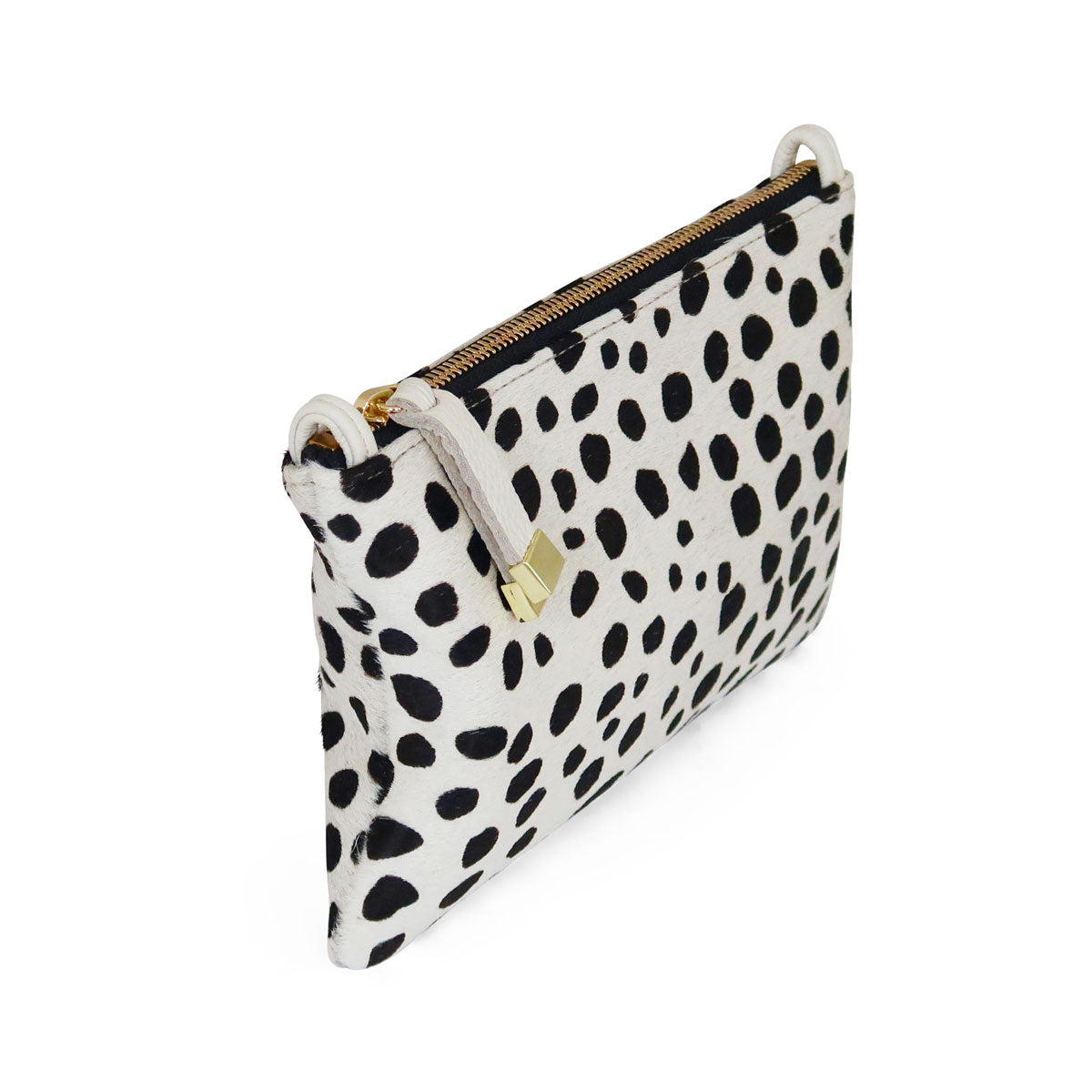 Black and white pouch sale