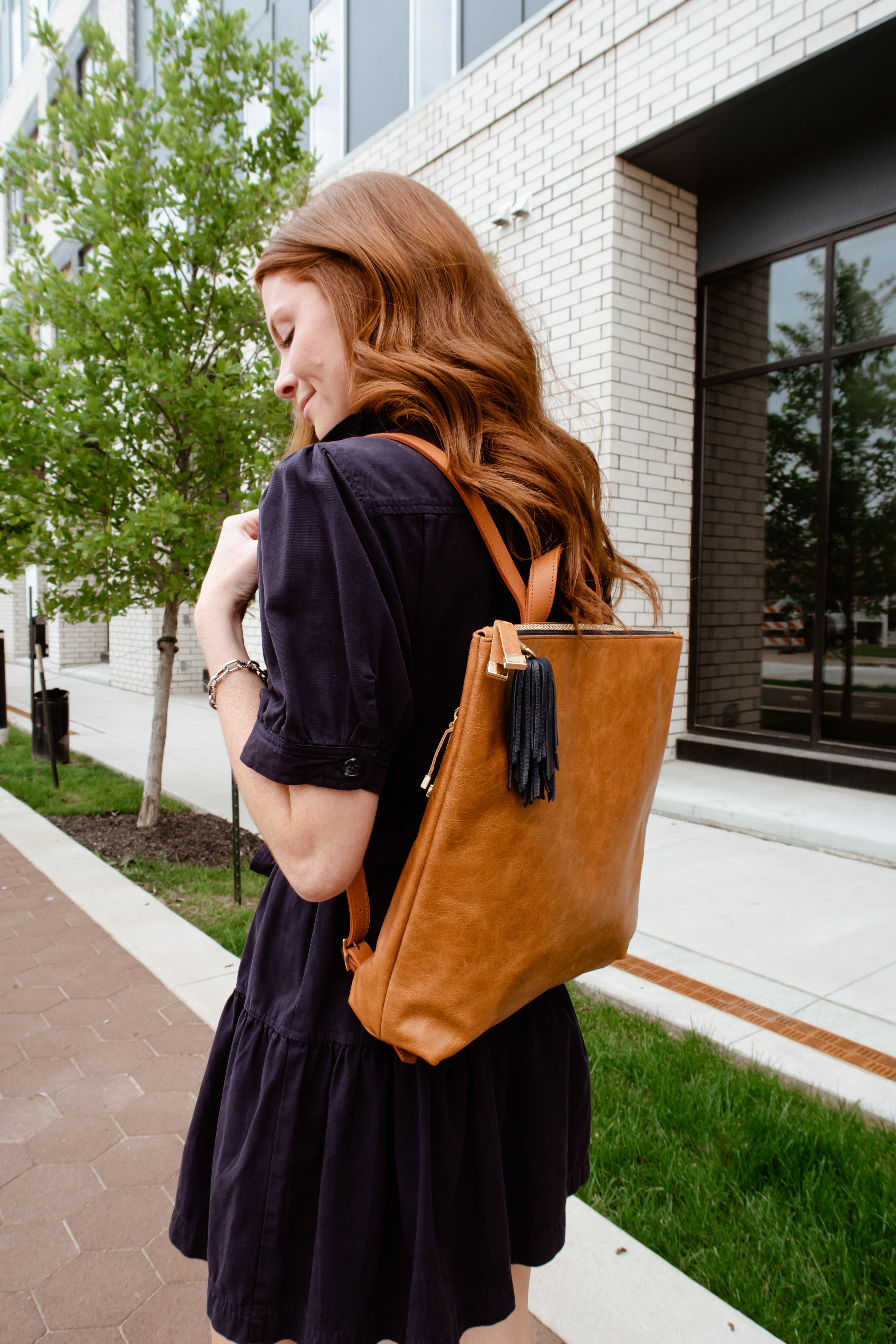 FRANNY BACKPACK | SADDLE - K.Slade