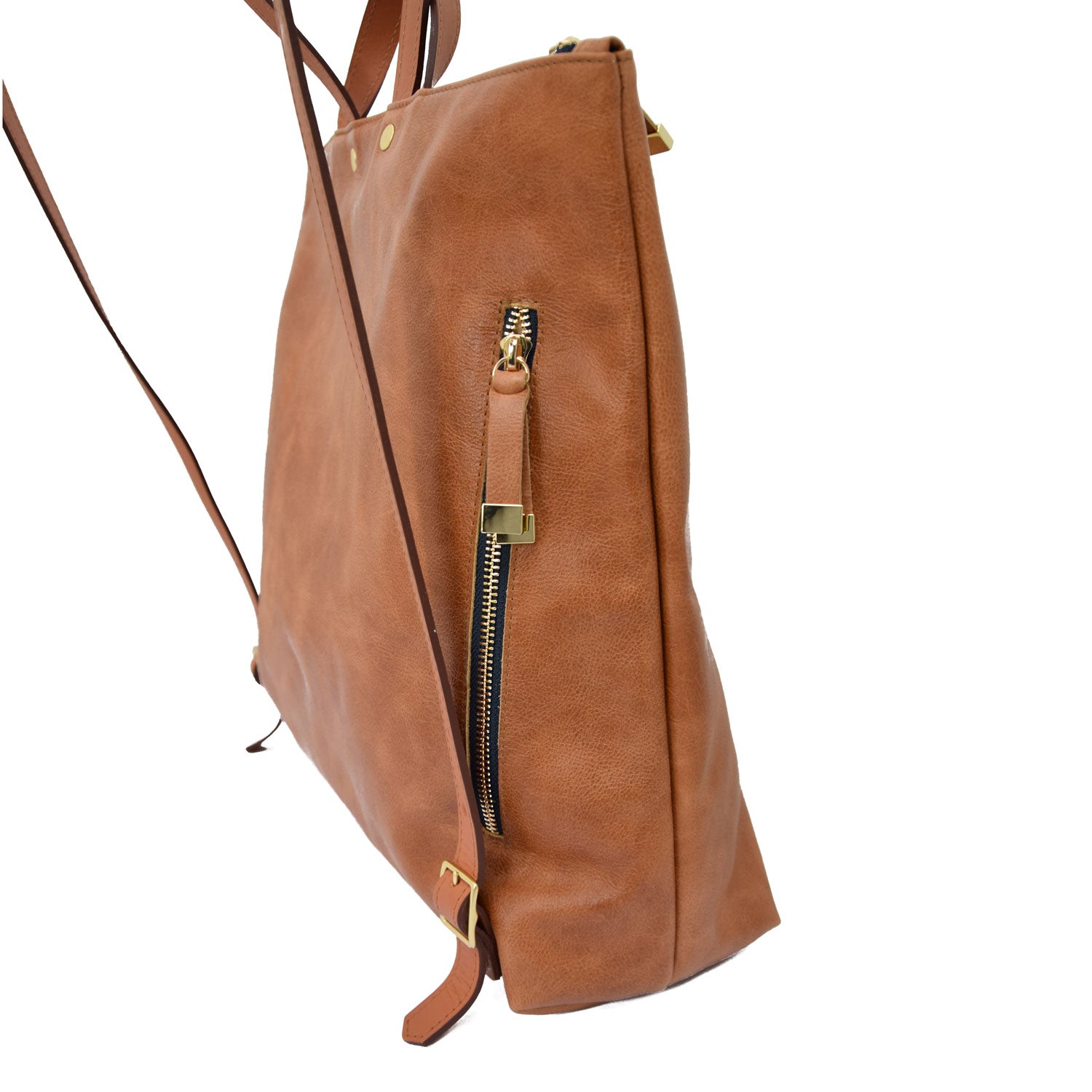 LARGE FRANNY BACKPACK | SADDLE (PREORDER) - K.Slade